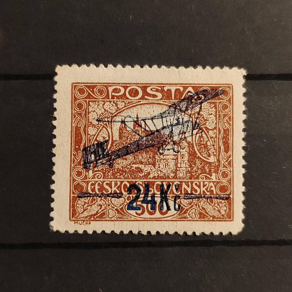 Selo Tchecoslováquia, 24 Kč / 500h, Mi.193, (*)(*) 