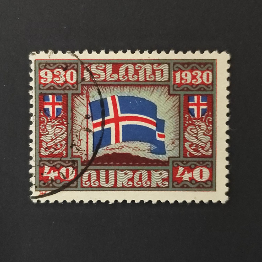 Briefmarke Island, 40 A, Mi.134# 