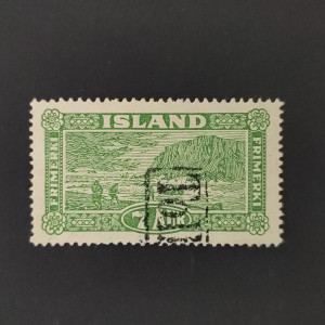 Stamp Iceland, 7 A, Mi.114, used# 