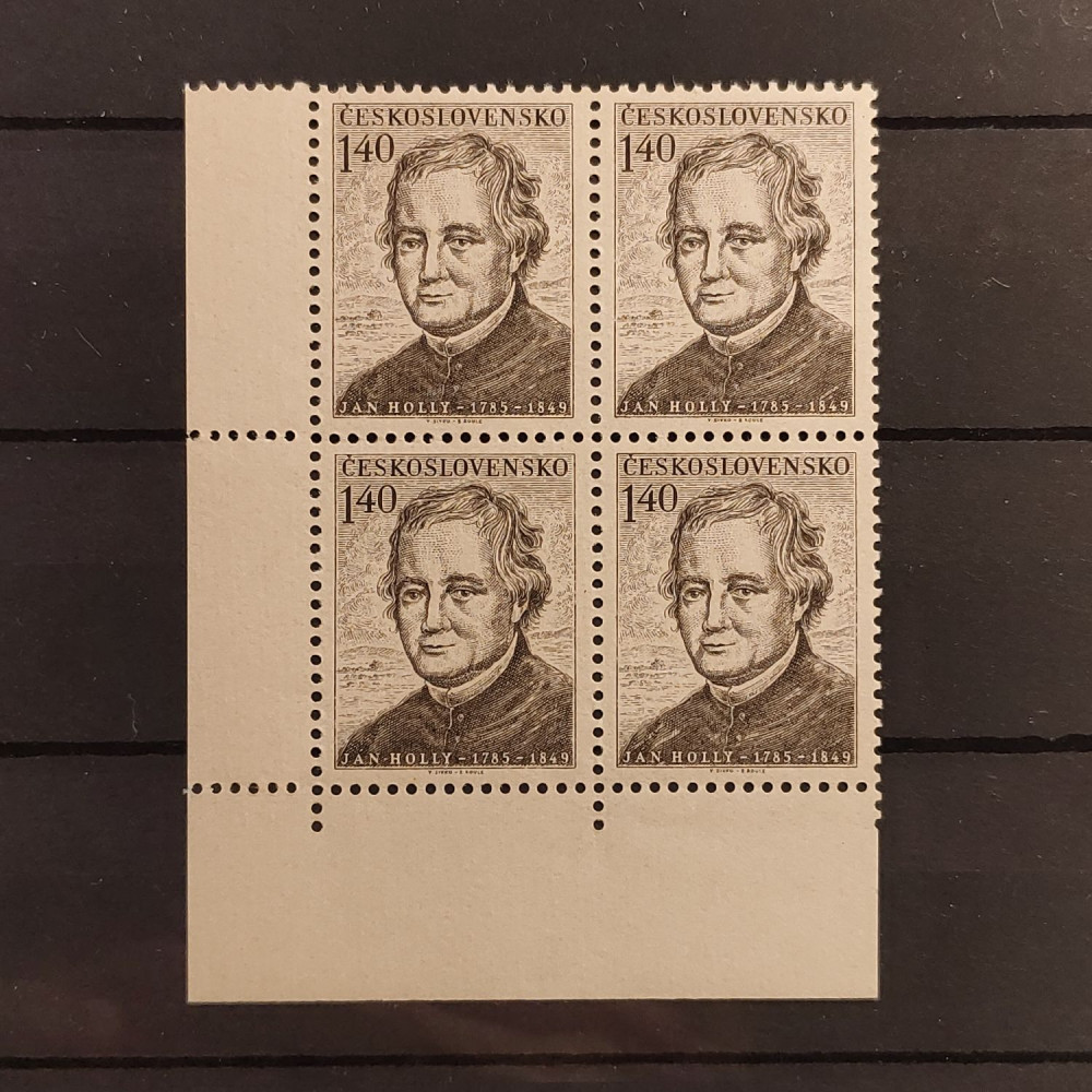Quadra Tchecoslováquia, 1,40 Kčs, Mi.915, MNH** 