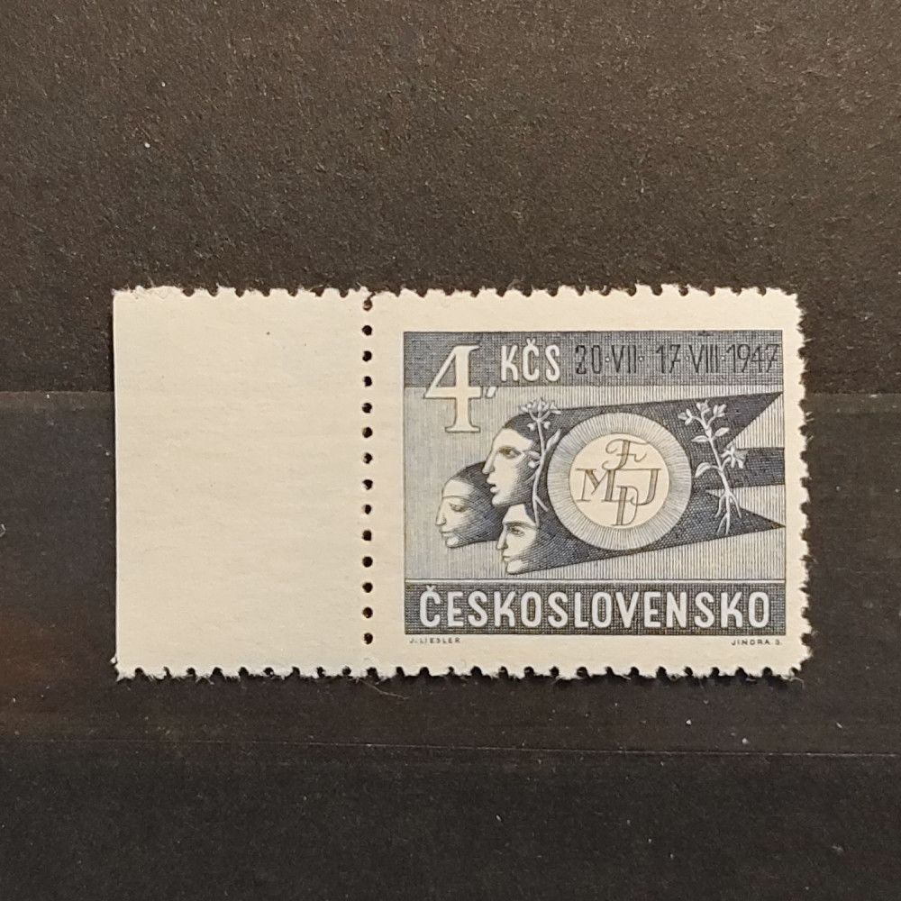 Briefmarke Tschechoslowakie, 4 Kčs, Mi.522** 