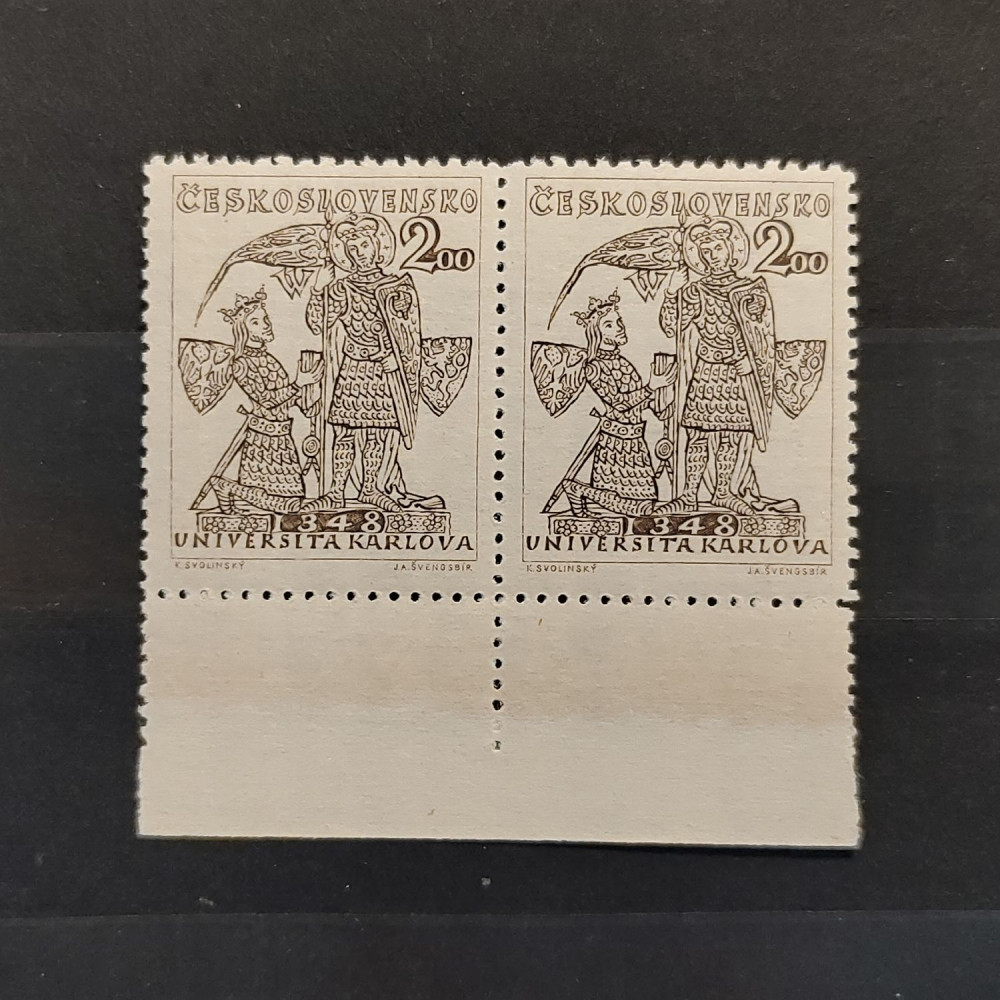 Par Tchecoslováquia, 2 Kčs, Mi.536, MNH** 