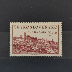 Celostátní výstava poštovních známek PRAHA 1950 (stará Praha) - Rytina 160