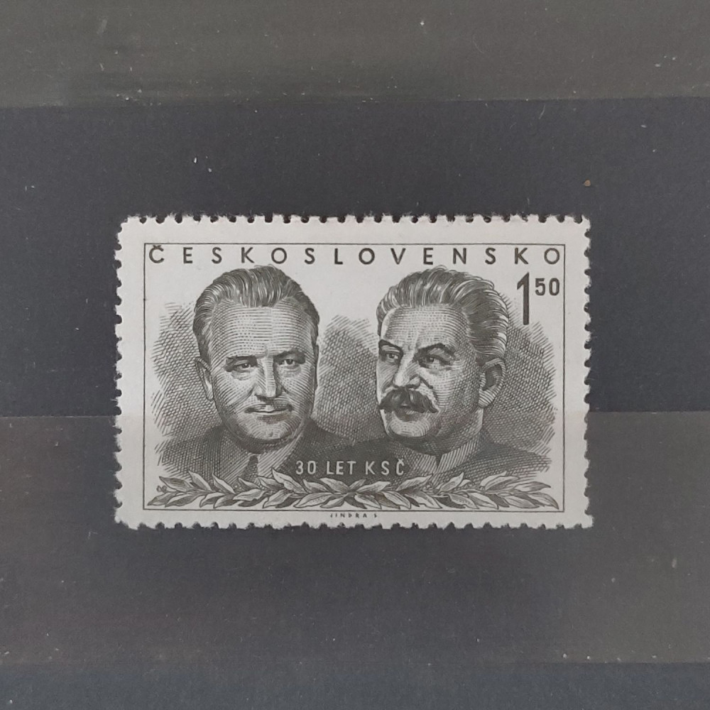 Sello Checoslovaquia, 1,50 Kčs, Mi.660, MNH** 