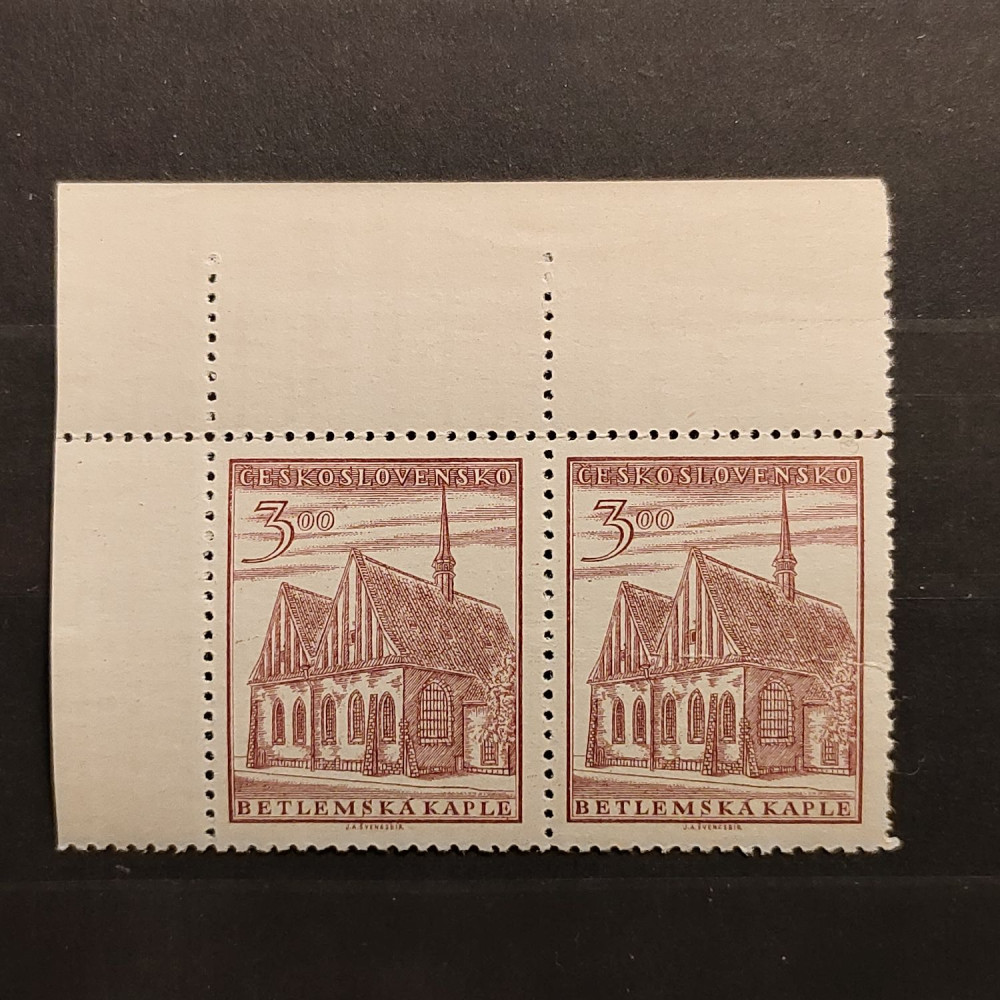 Par Tchecoslováquia, 3 Kčs, Mi.744, MNH** 