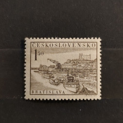 Briefmarke Tschechoslowakie, 1,50 Kčs, Mi.765* 