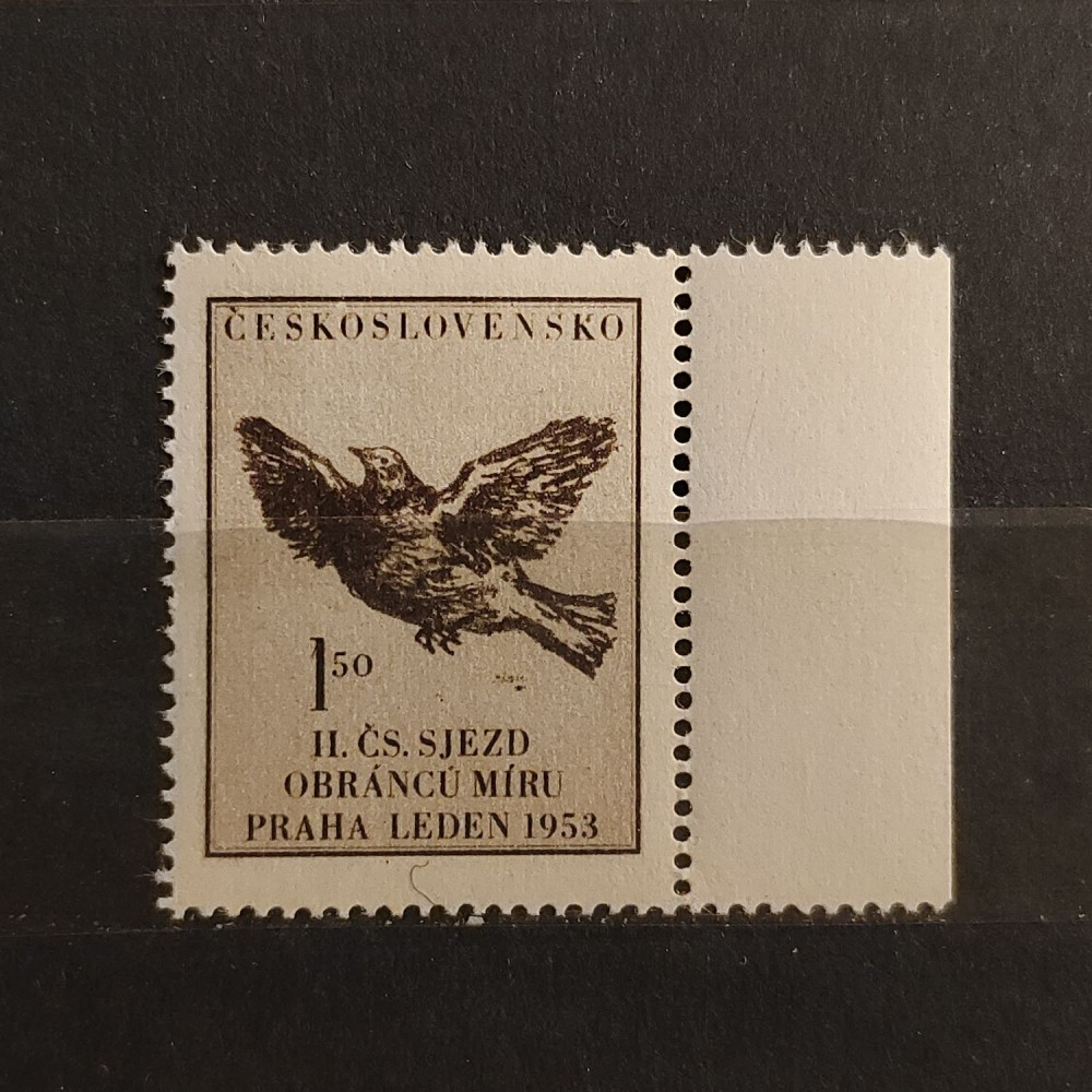Briefmarke Tschechoslowakie, 1,50 Kčs, Mi.776** 