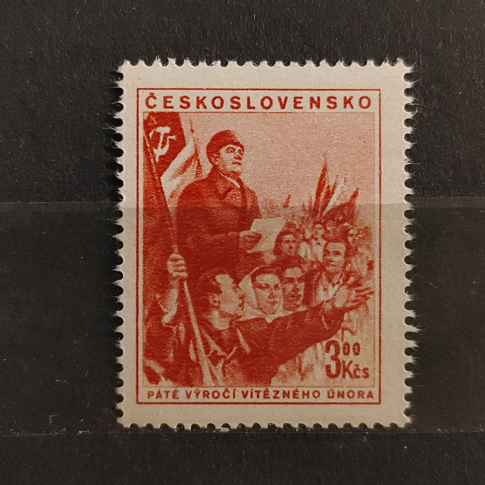 Známka ČSR, 3 Kčs, Pof.705** 