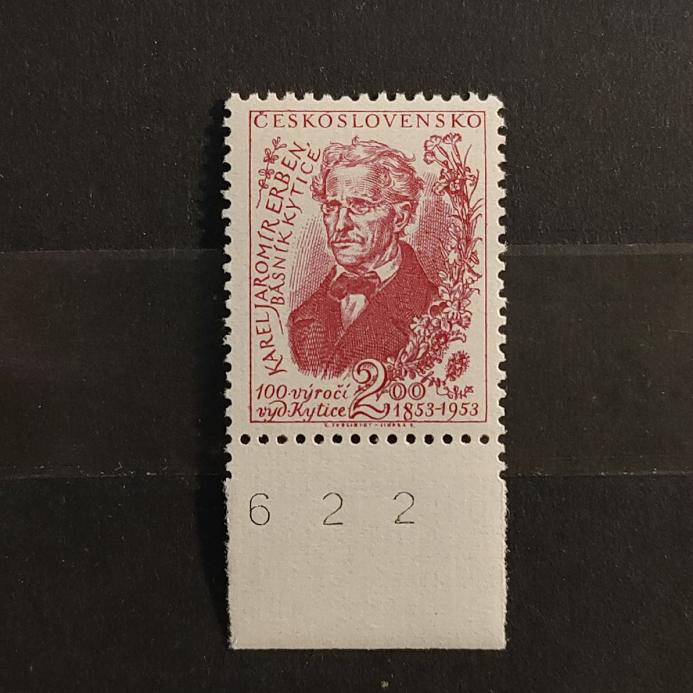 Sello Checoslovaquia, 2 Kčs, Mi.785, MNH** 