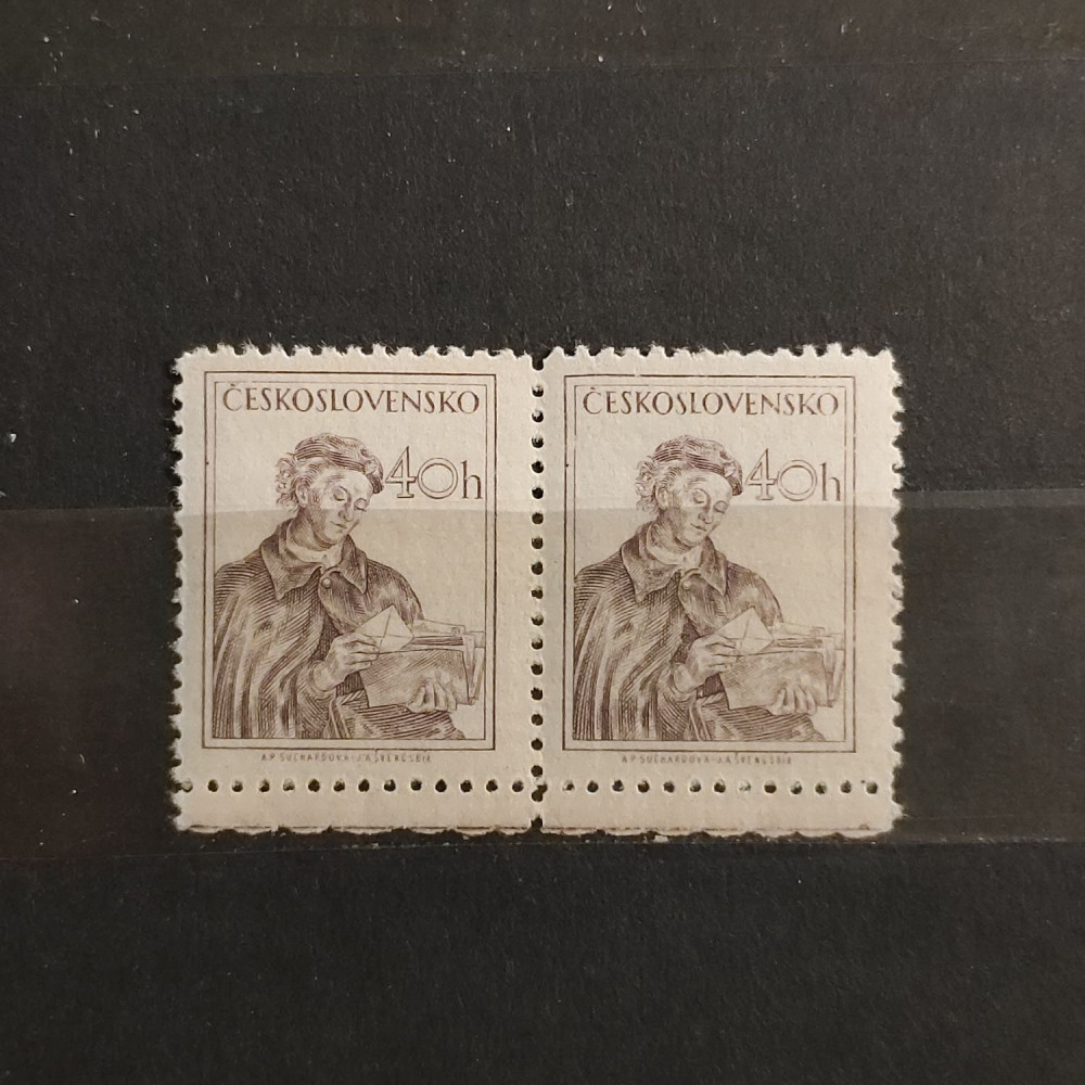 Par Tchecoslováquia, 40 h, Mi.874, MNH** 