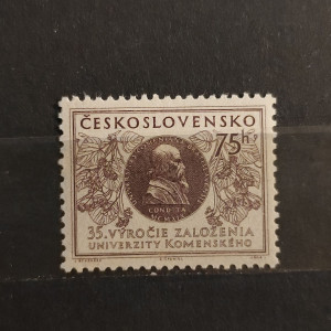 35. výročí založení Univerzity Komenského v Bratislavě - J. Á. Komenský