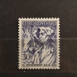 Stamp Czechoslovakia, 30 h, Mi.906, MNH** 