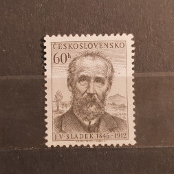 Briefmarke Tschechoslowakie, 60 h, Mi.913** 