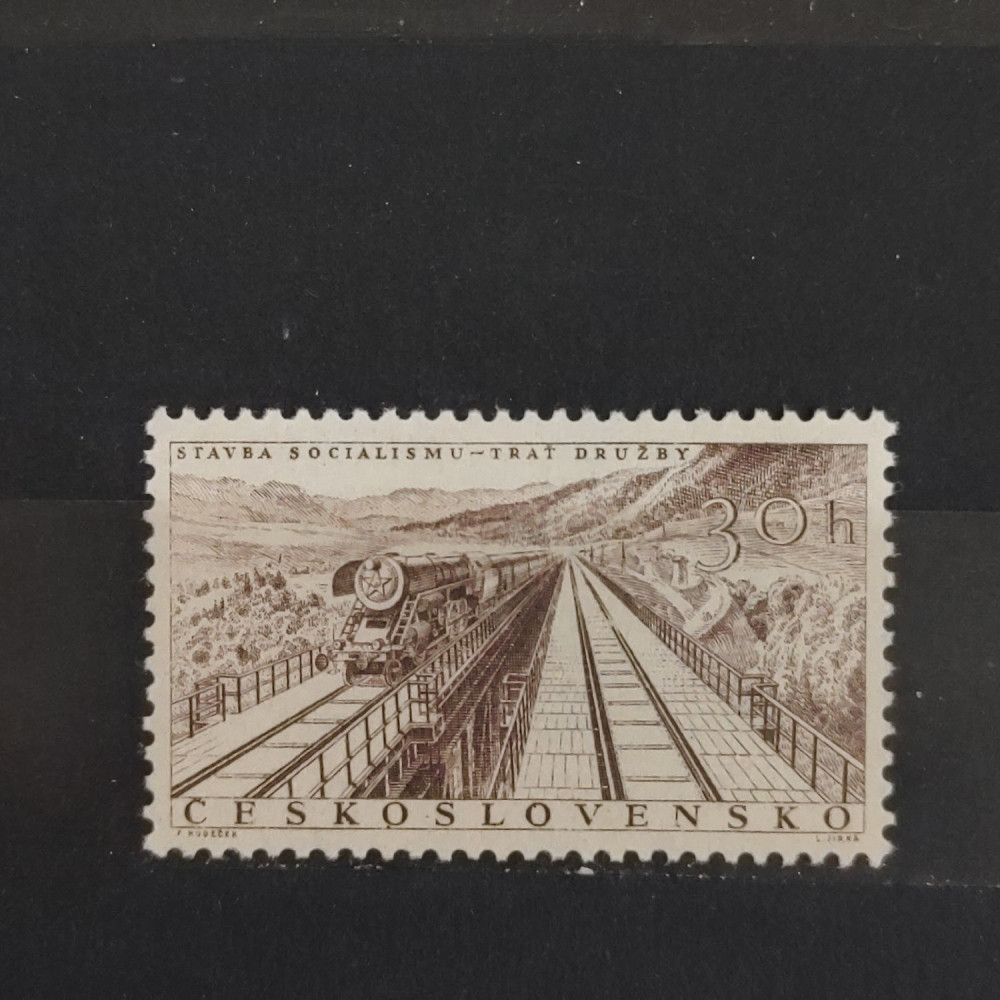 Sello Checoslovaquia, 30 h, Mi.946, MNH** 