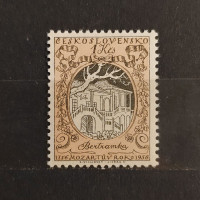 Briefmarke Tschechoslowakie, 1Kčs, Mi.971* 