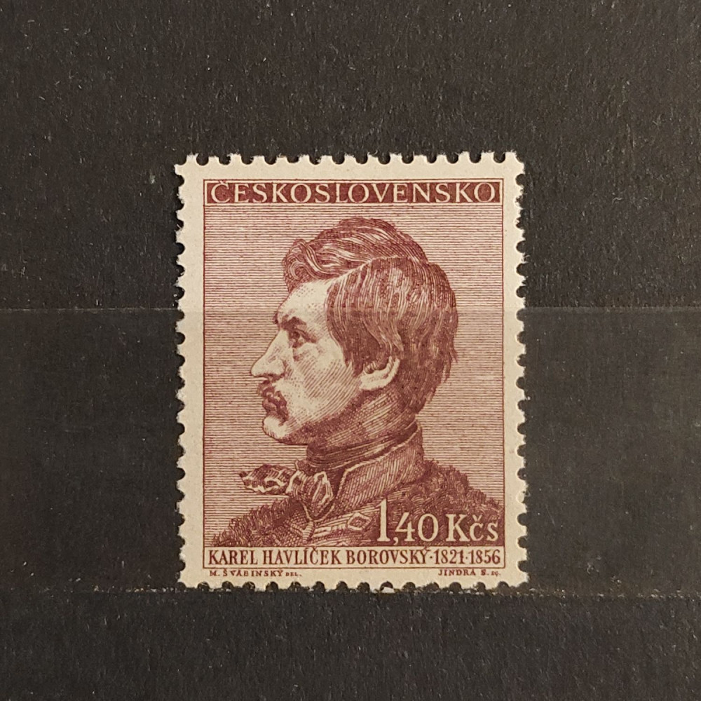 Briefmarke Tschechoslowakie, 1,40Kčs, Mi.978** 