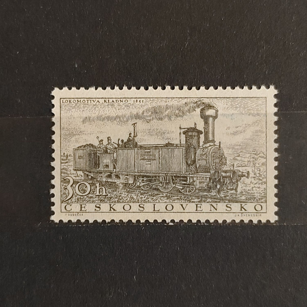 Sello Checoslovaquia, 30h, Mi.989, MNH** 