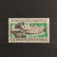 Stamp Czechoslovakia, 60h, Mi.1017, MH* 