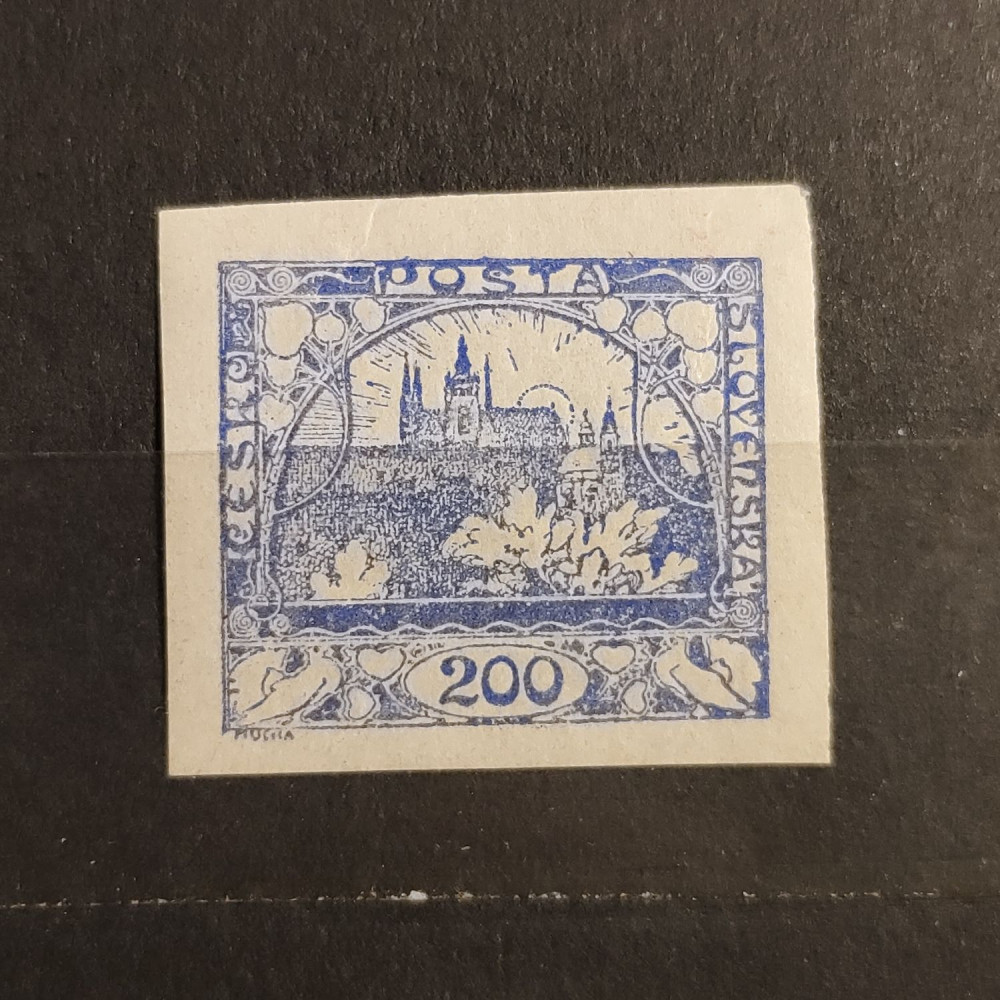 Selo Tchecoslováquia, 200h, Mi.9, MNH** 