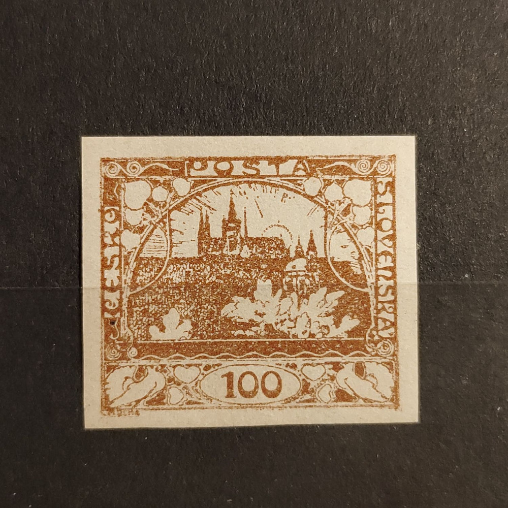 Briefmarke Tschechoslowakie, 100h, Mi.8** 