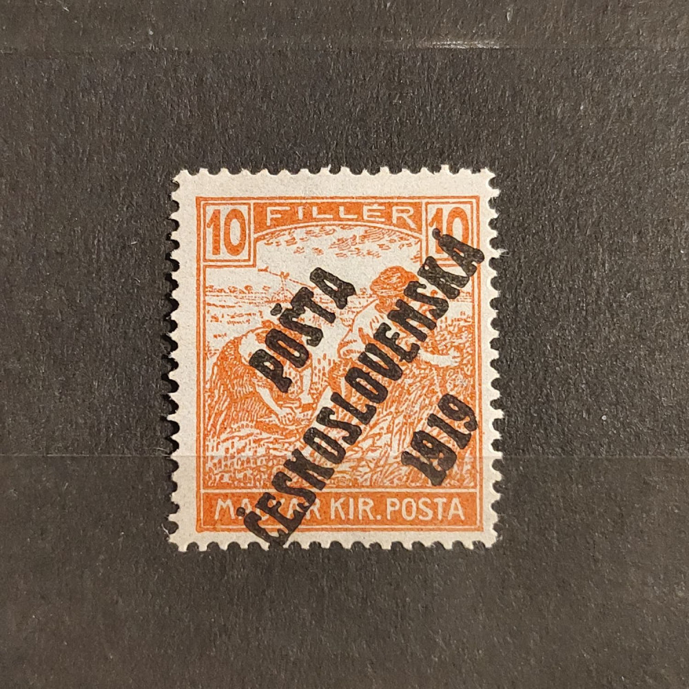 Briefmarke Tschechoslowakie PČ 1919 , 10f, Mi.124** 