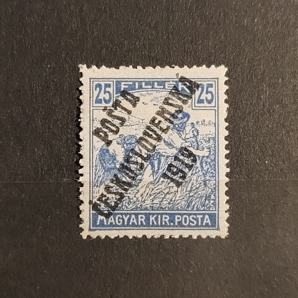 Briefmarke Tschechoslowakie PČ 1919 , 25f, Mi.127** 