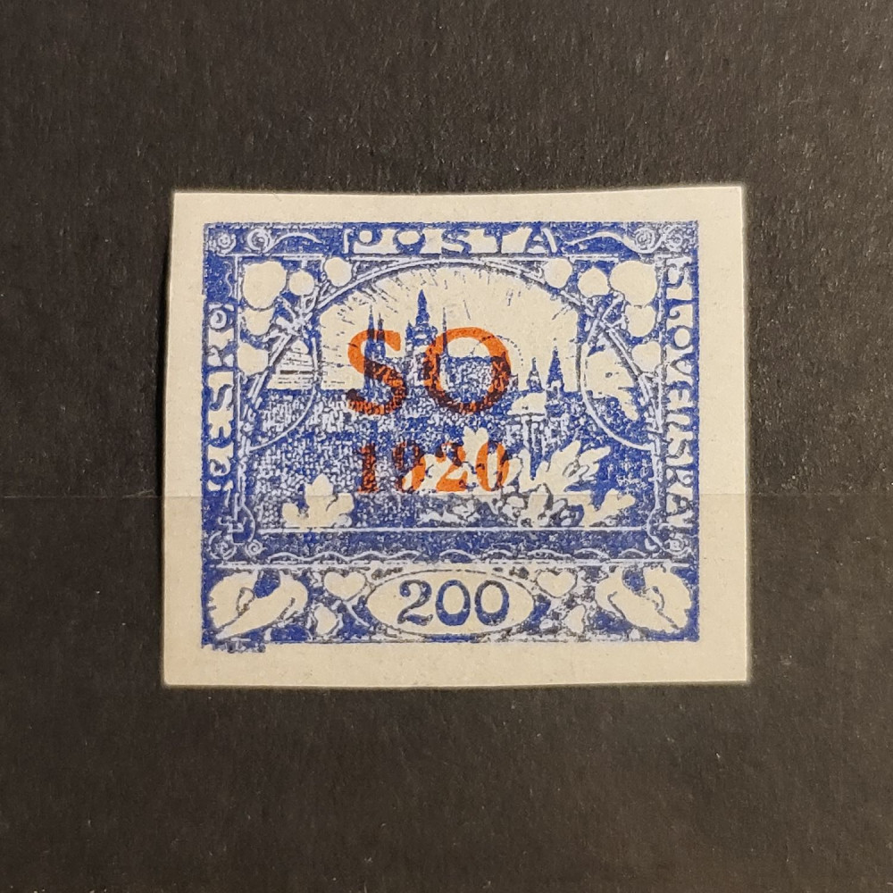 Briefmarke Tschechoslowakie, 200h, Mi.21* 