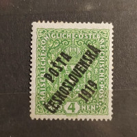 Briefmarke Tschechoslowakie, Pof 50II* 