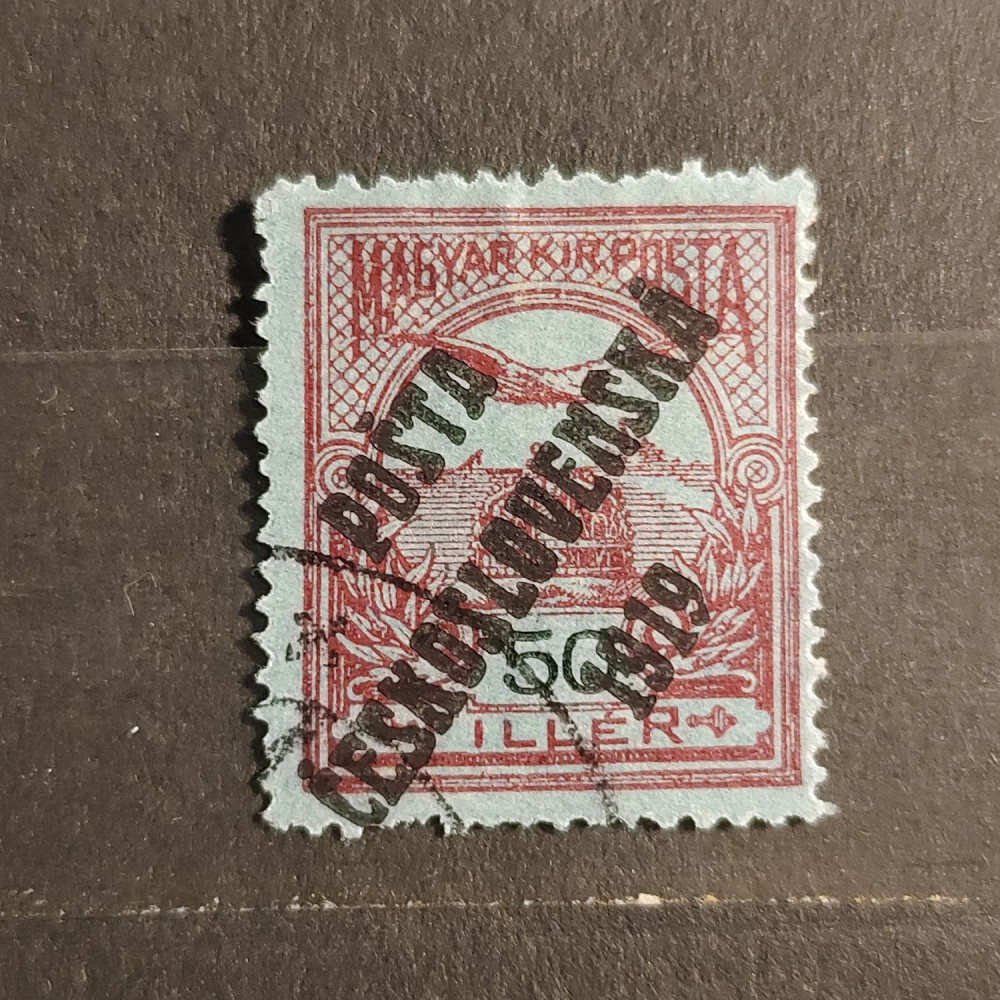Briefmarke Tschechoslowakie PČ 1919 , 50f, Mi.108# 