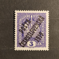 Briefmarke Tschechoslowakie, 3h, Mi.40** 
