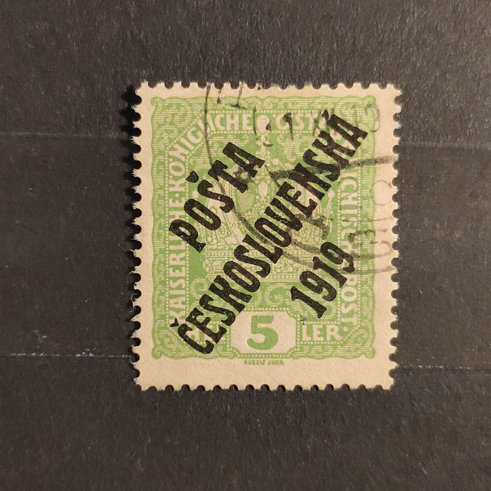 Briefmarke Tschechoslowakie PČ 1919 , 5h, Mi.41# 