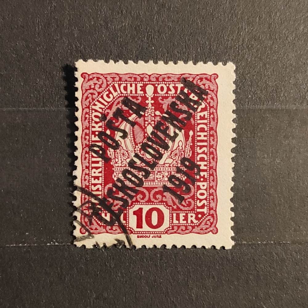 Selo Tchecoslováquia PČ 1919 , 10h, Mi.43, usado# 