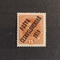 Stamp Czechoslovakia PČ 1919 , 15h, Mi.63, MNH** 
