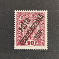 Briefmarke Tschechoslowakie PČ 1919 , 90h, Mi.49** 
