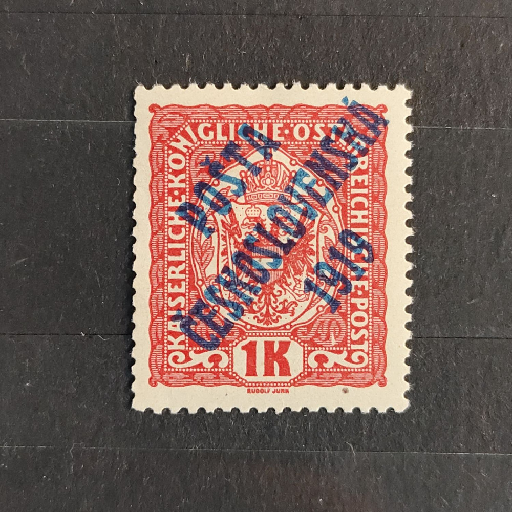 Selo Tchecoslováquia PČ 1919 , 1K, Mi.50, MH* 