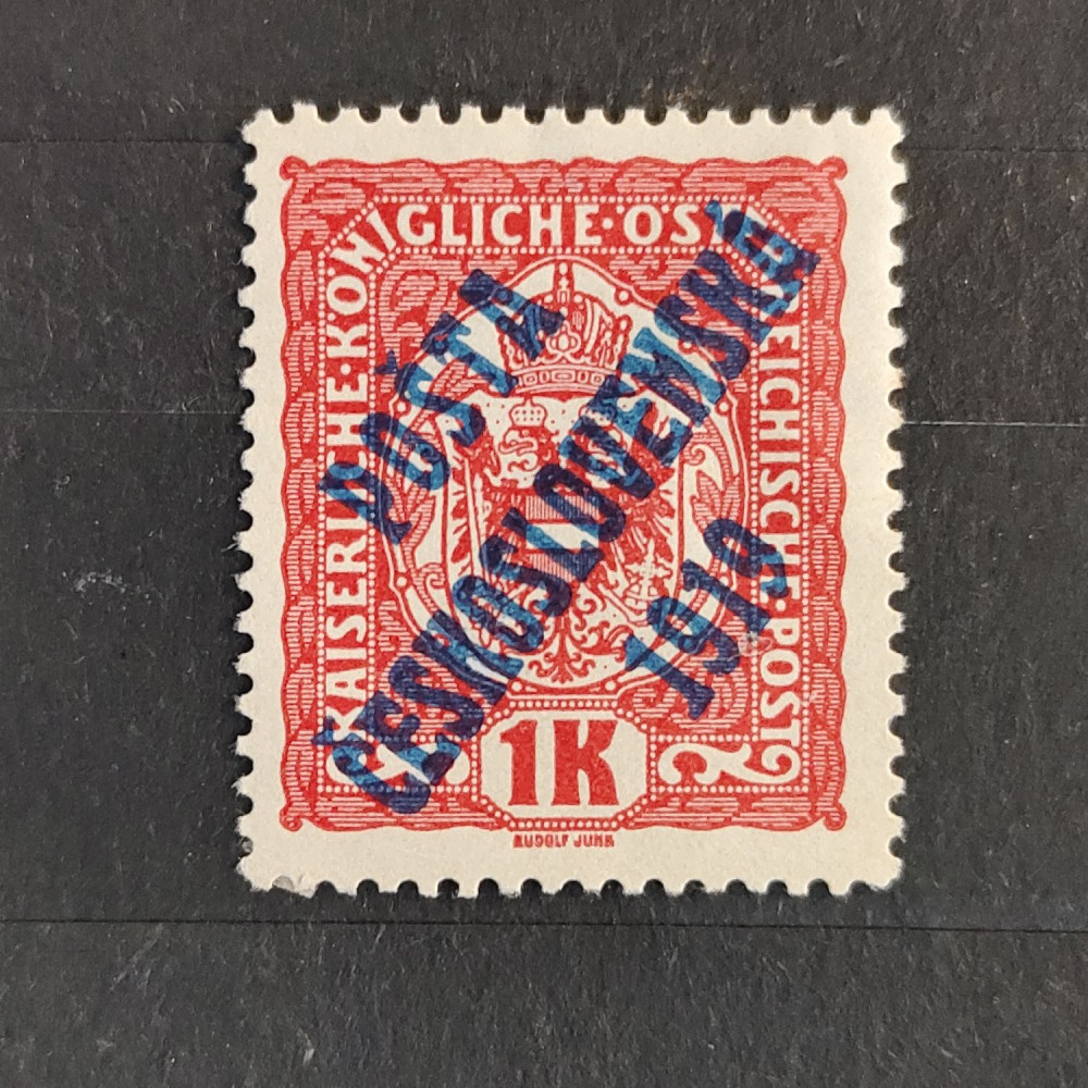 Selo Tchecoslováquia PČ 1919 , 1K, Mi.50, (*)(*) 