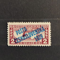 Briefmarke Tschechoslowakie, 2h, * 