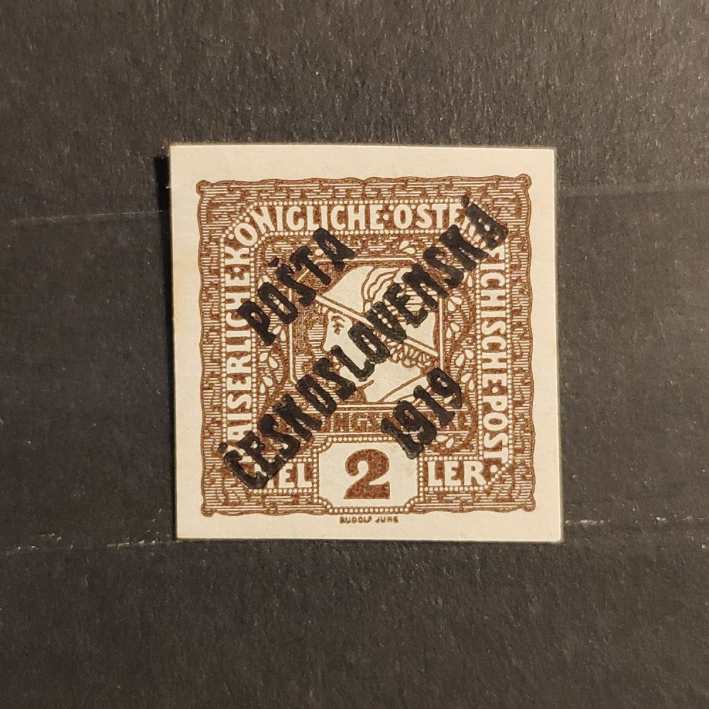 Briefmarke Tschechoslowakie PČ 1919 , 2h, Mi.99* 