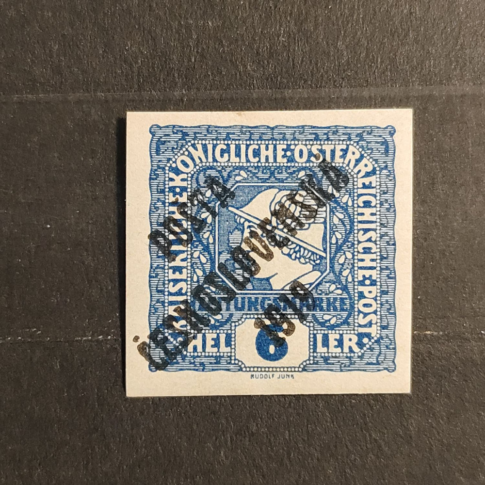 Briefmarke Tschechoslowakie PČ 1919 , 6h, Mi.101* 