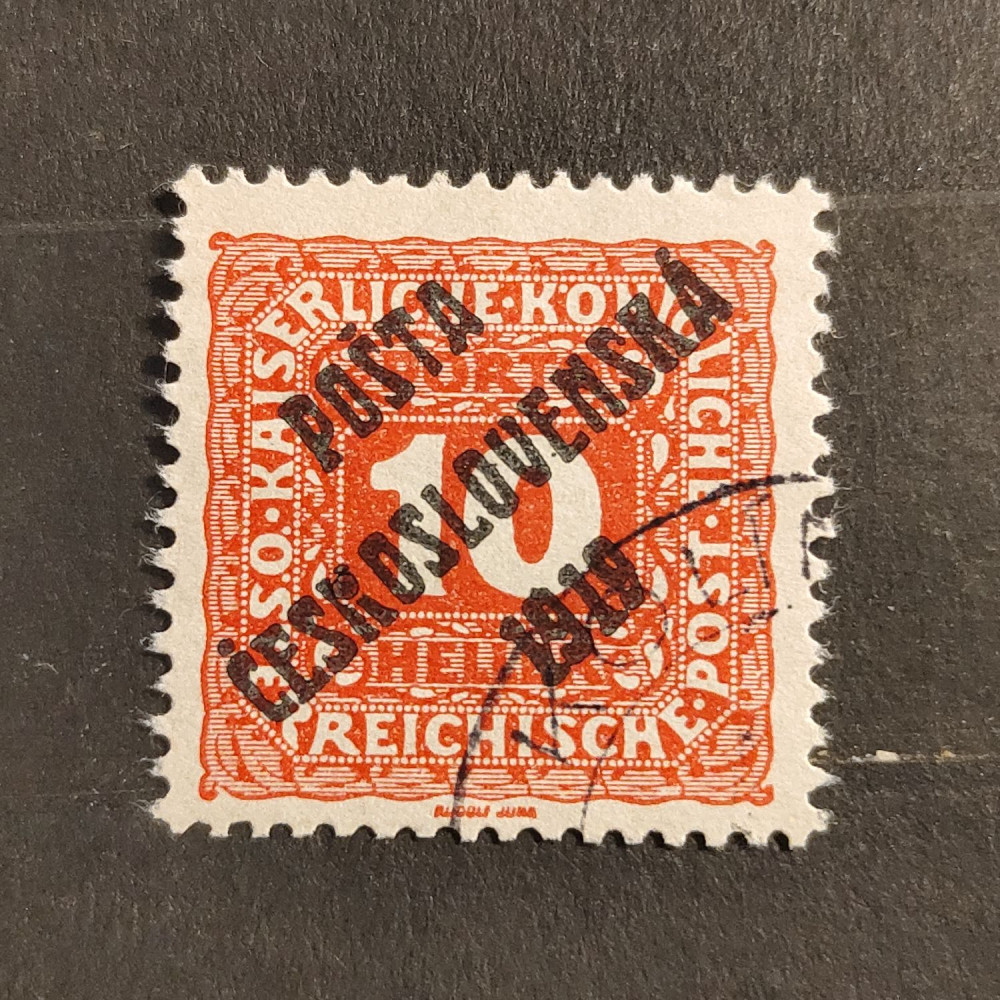 Briefmarke Tschechoslowakie PČ 1919 , 10h, Mi.82# 