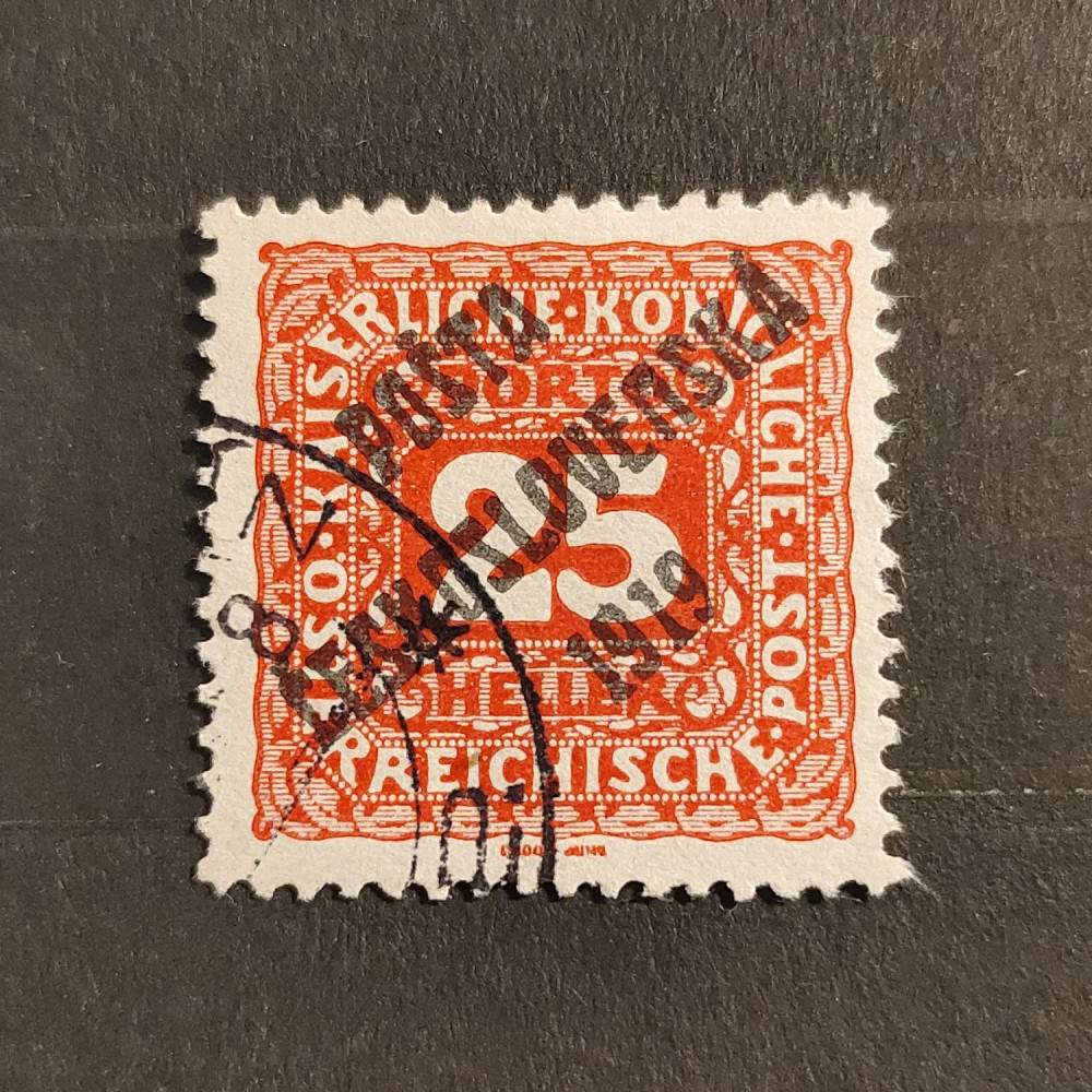 Briefmarke Tschechoslowakie PČ 1919 , 25h, Mi.85# 