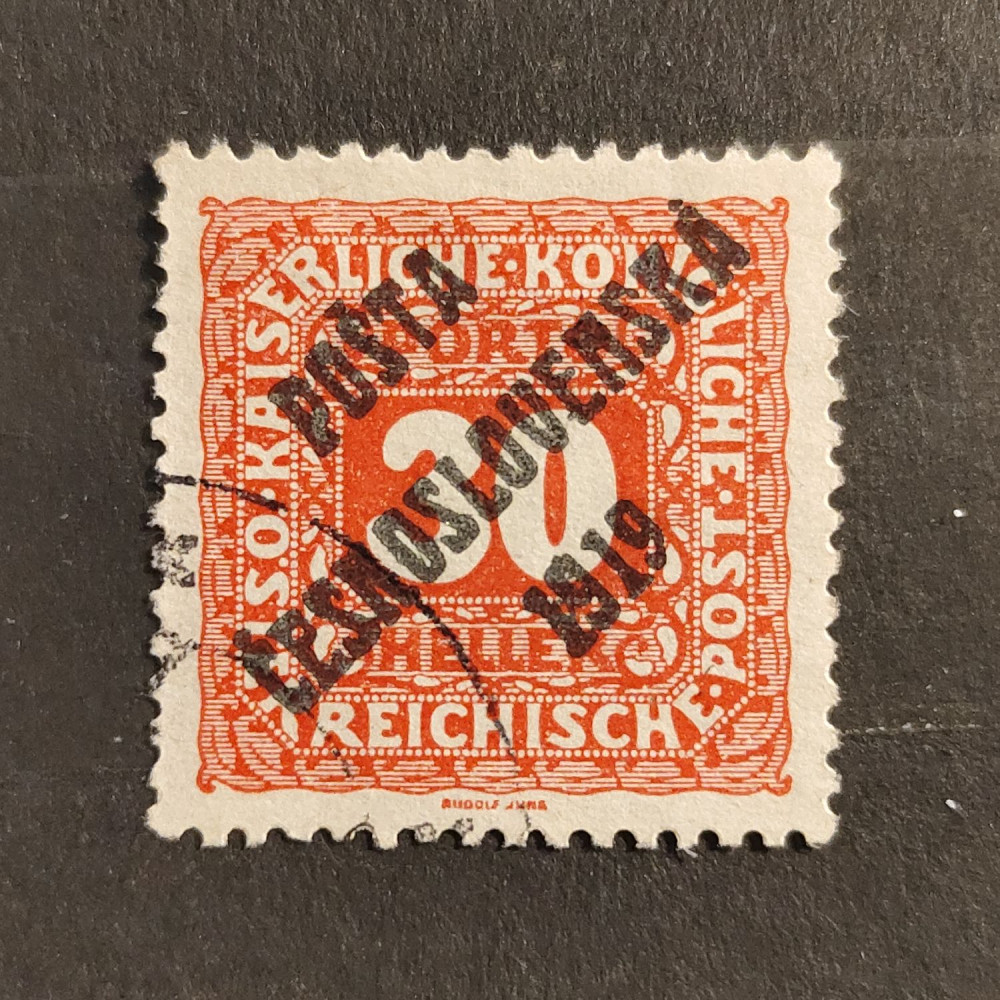 Briefmarke Tschechoslowakie PČ 1919 , 30h, Mi.86# 