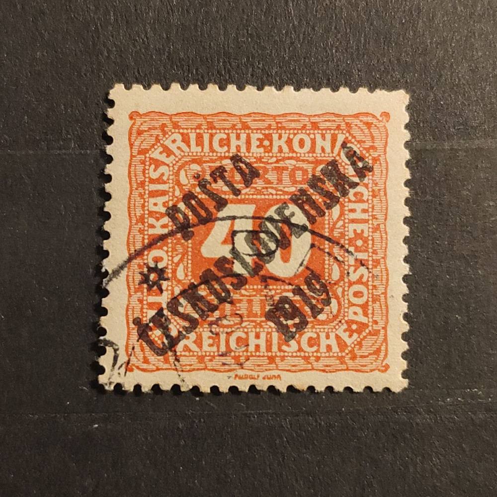 Briefmarke Tschechoslowakie PČ 1919 , 40h, Mi.87# 