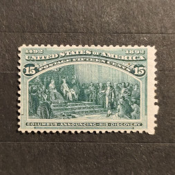 Stamp USA, Sc.238, MH* 