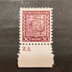 Briefmarke Tschechoslowakie, 30h, Mi.281* 