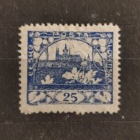 Briefmarke Tschechoslowakie, 25h, * 