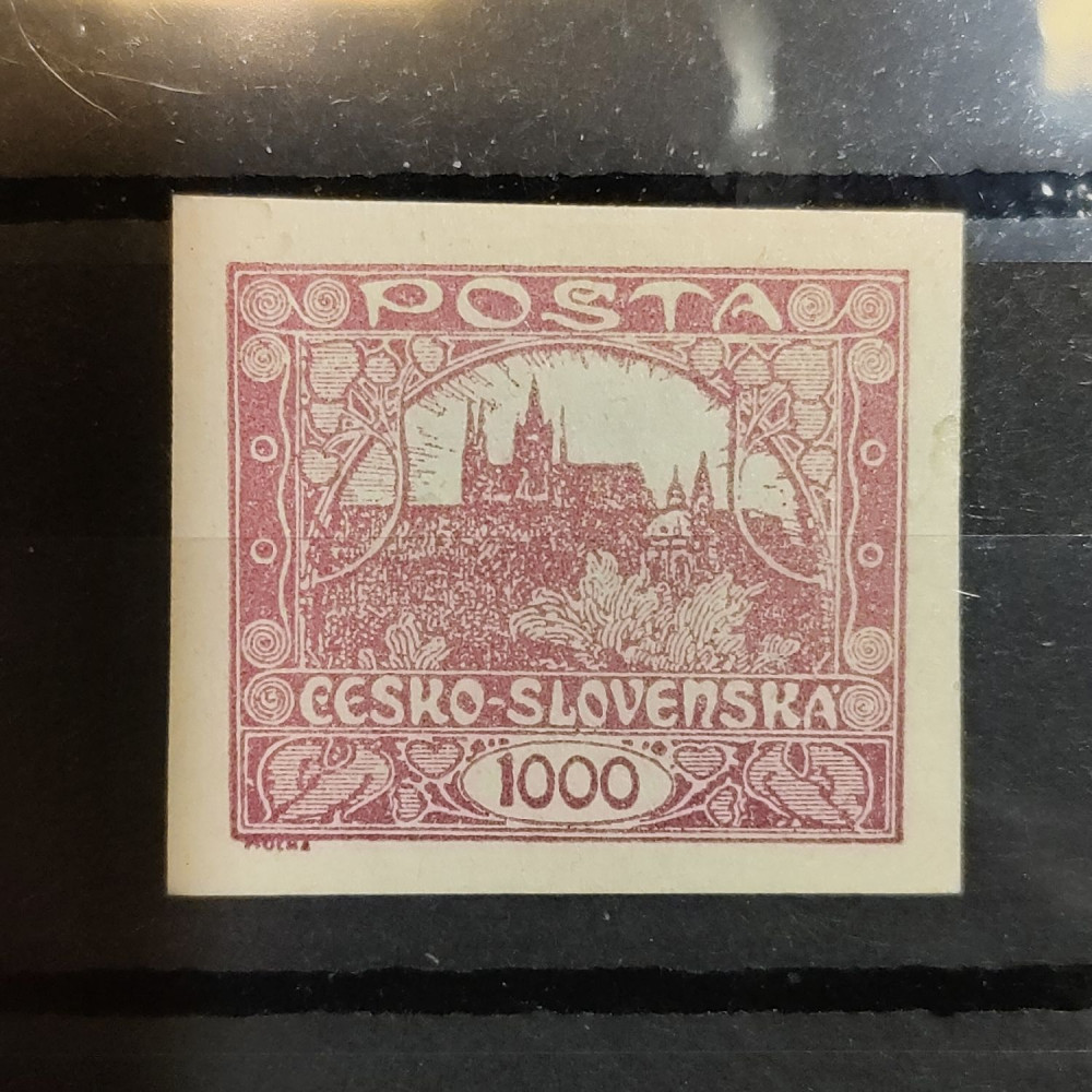 Briefmarke Tschechoslowakie, 40H, Mi.38* 