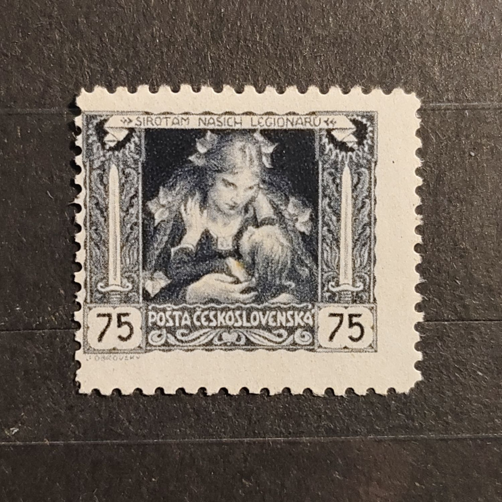 Briefmarke Tschechoslowakie, ** 
