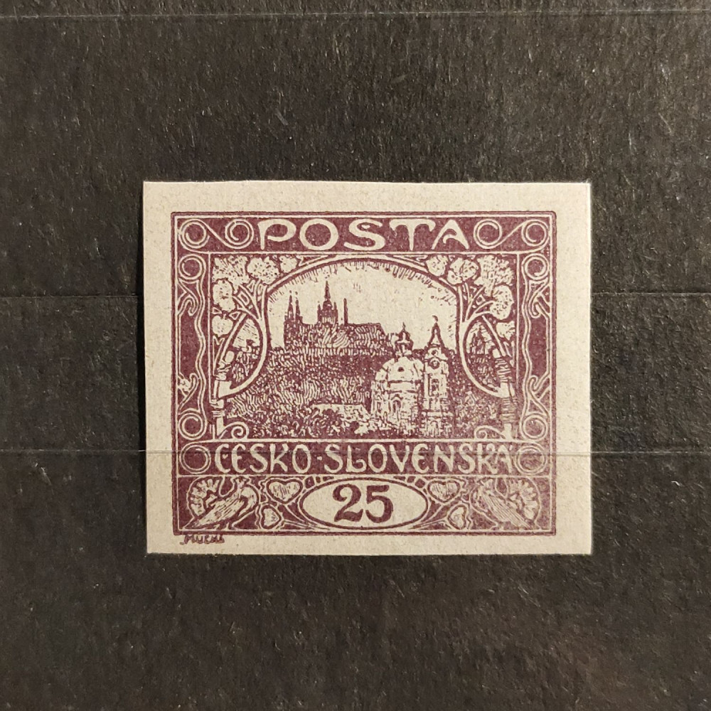 Briefmarke Tschechoslowakie, 25h, Mi.28** 
