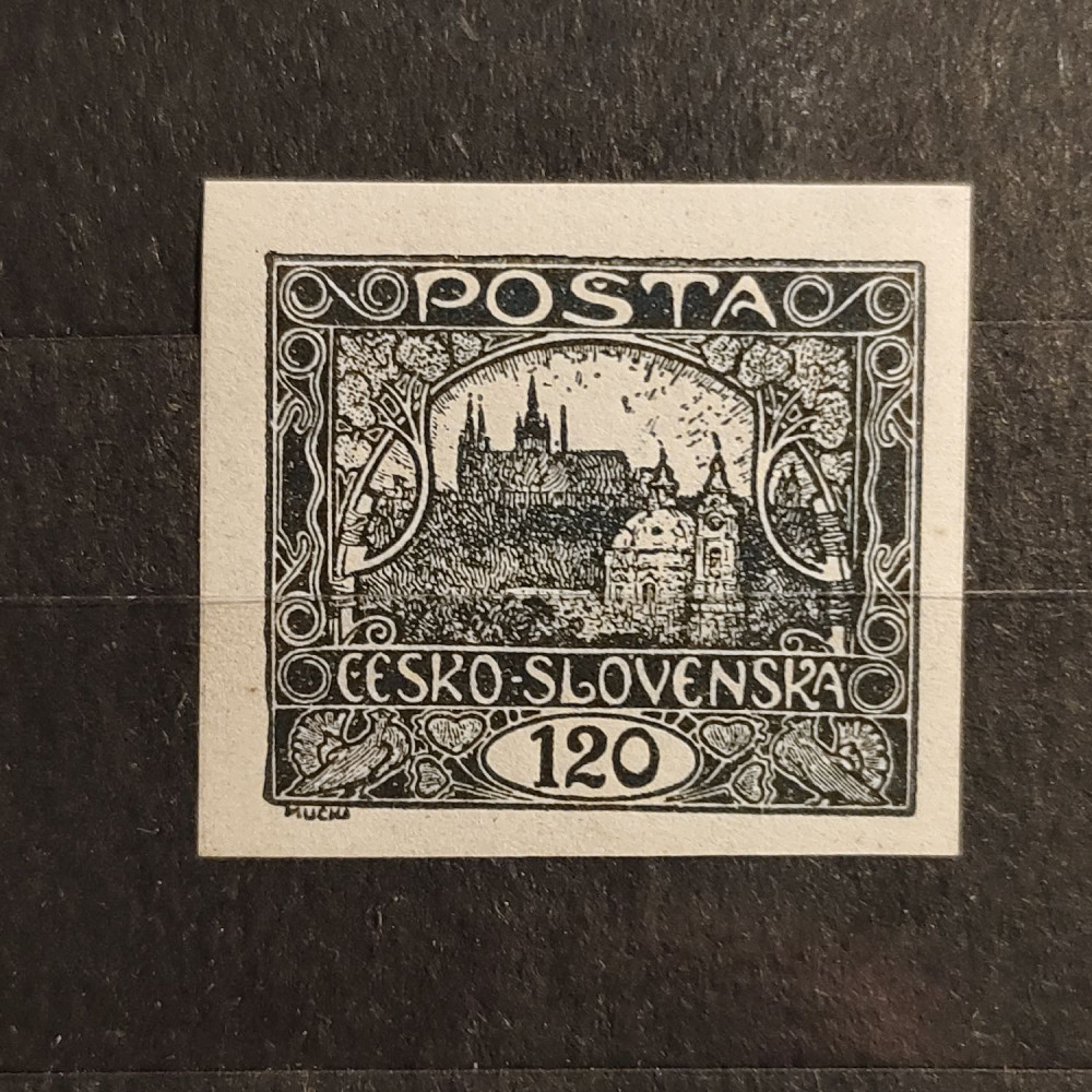 Briefmarke Tschechoslowakie, 120h, Mi.32** 